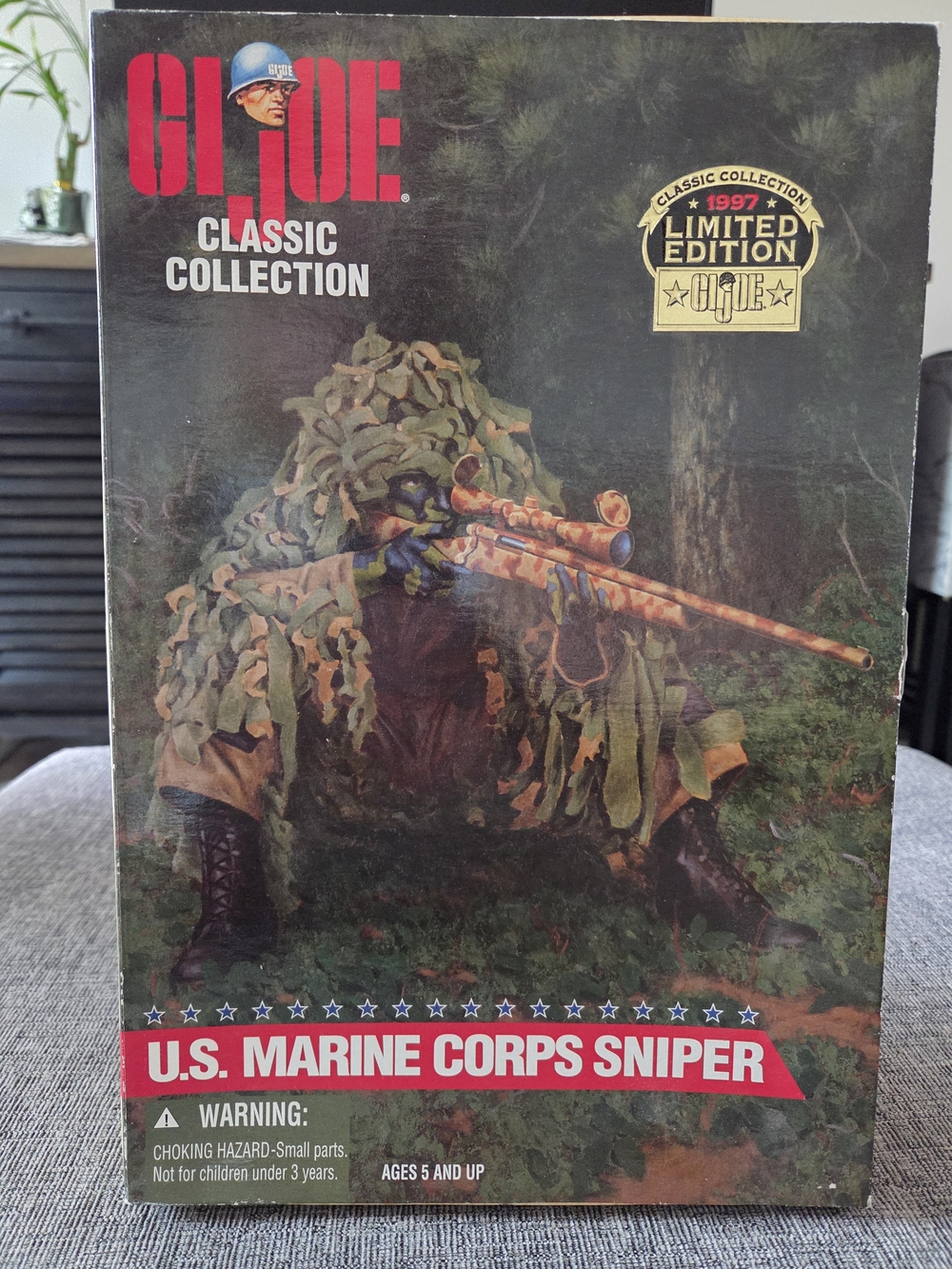 G.I. Joe Classic Collection U.S. Marine Corps Sniper - 1997 Limited Edition